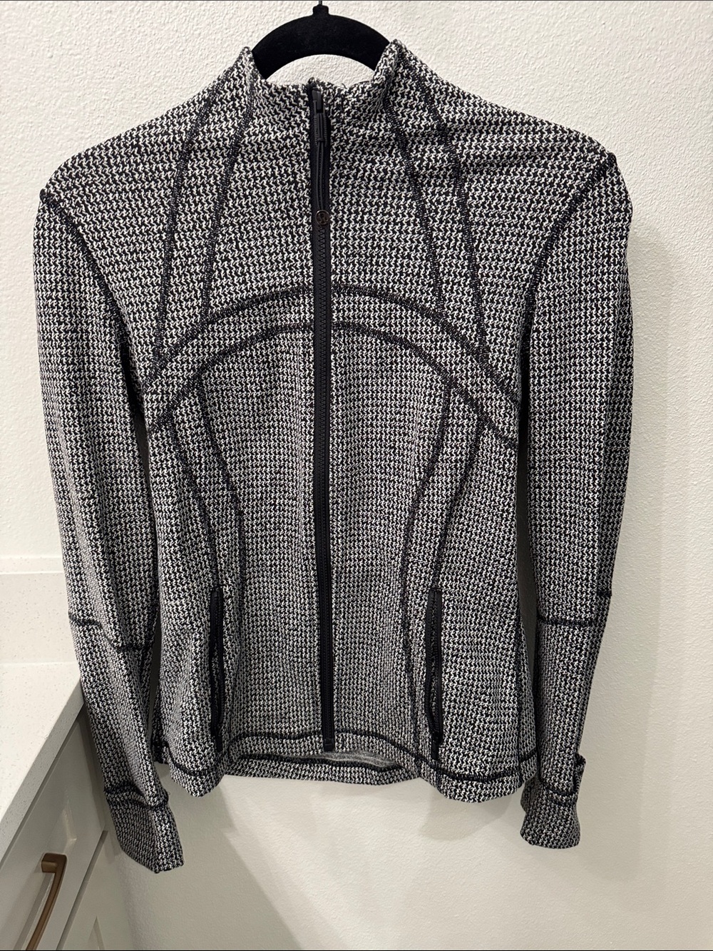 lululemon athletica define zip up houndstooth